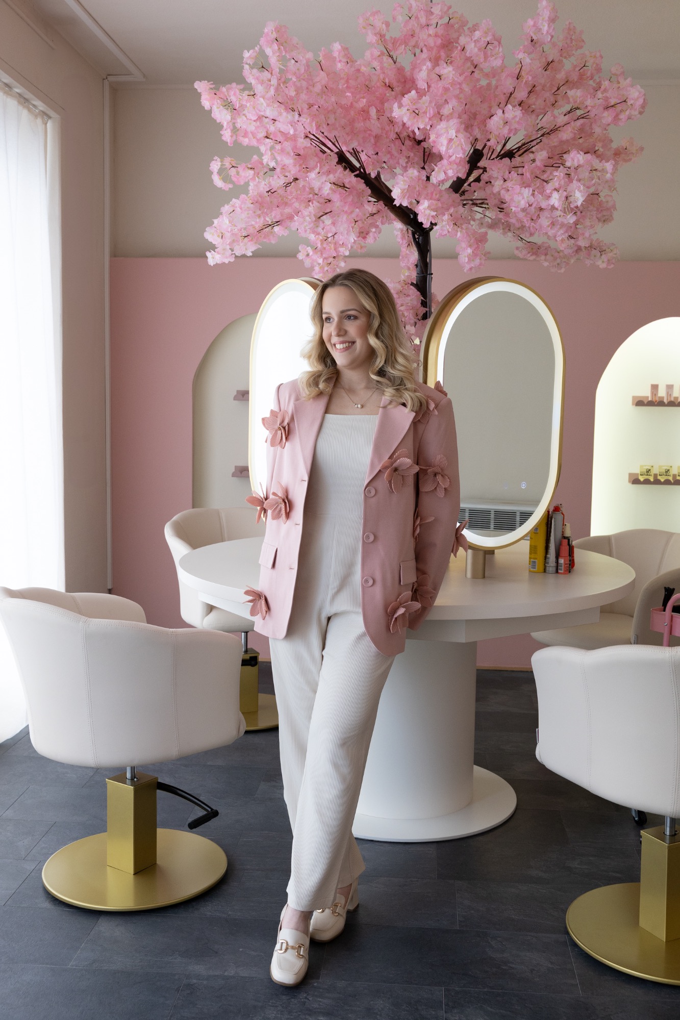 Sabine Garbisch in ihrem Studio
